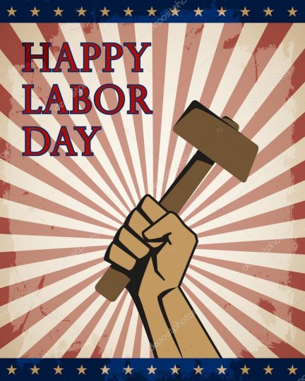Labor Day vintage poster 1